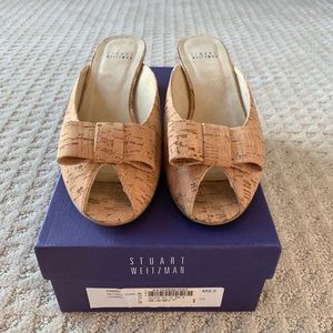 Stuart Weitzman Peep Toe Pump